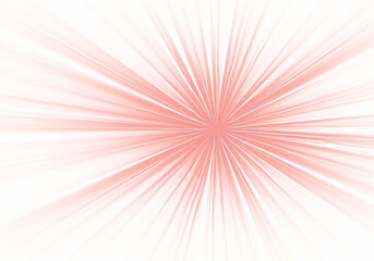 Obraz premium Vibrant Red Radial Light Beams Bursting From the Center Create an Immersive Sensation of Speed and Energy in an Abstract Scene