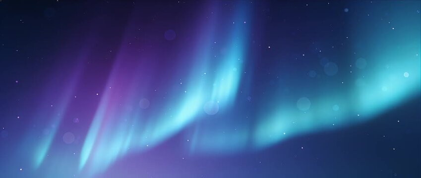 Serene aurora gradient deep indigo blending to rich violet with translucent turquoise haze glowing across night sky abstract background with mystic aurora deep indigo rich violet turquoise glow