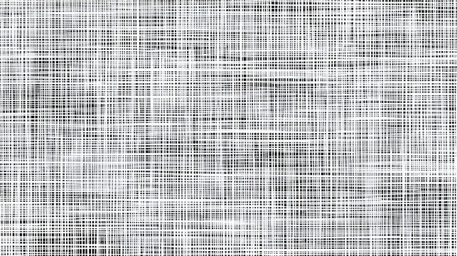 Monochrome crosshatch texture pattern background with intersecting black and white lines