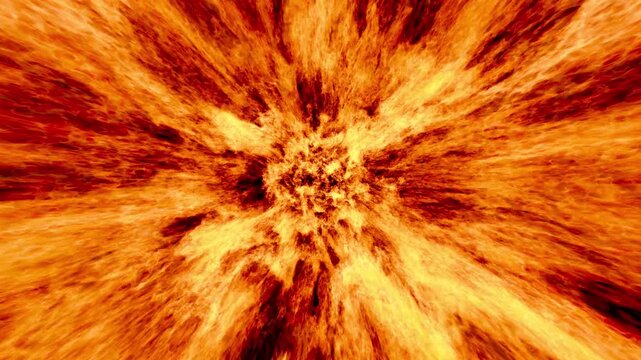 VFX Fire Tunnel Background 5 Seconds Loop 30fps Animation1