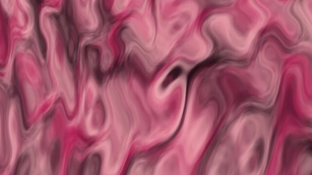 Abstract pink and gray waves background video footage; fluid motion graphic design for visual effects and animation backdrop