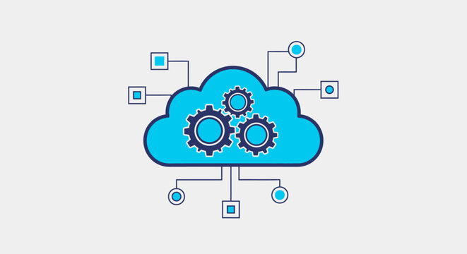 Cloud computing technology gear system.