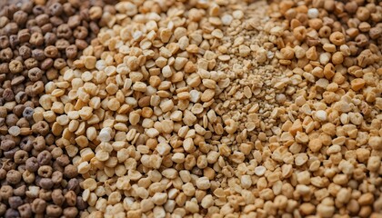 Fototapeta premium buckwheat groats background
