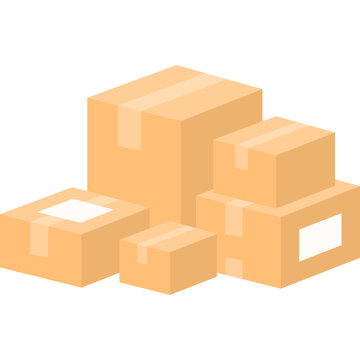 Cardboard Package Vector