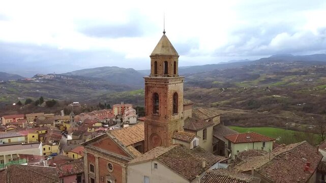 Centro storico di Avigliano PZ cinematic view