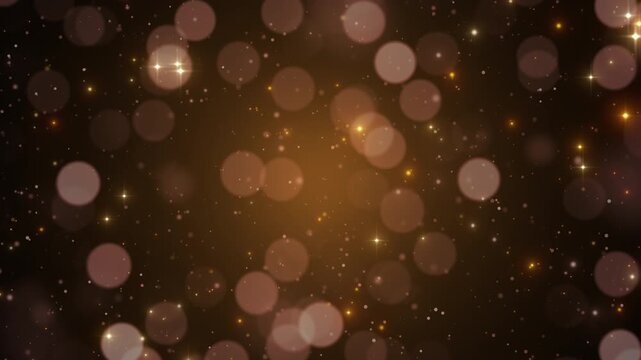 brown luxury cinematic bokeh background elegant lights