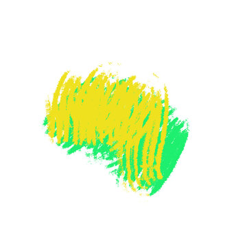 Gelbe Farbe &uuml;ber gr&uuml;n
