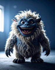 Obraz premium little cheerful monster 