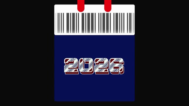 Time and date 2026 Calendar date . template for digital scheduling, smart reminders . 