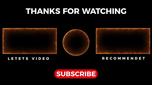 Thank you for watching the outro animation, neon text, neon frame.watch next and my suggestion. 4k video