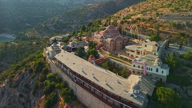 Holy Monastery of the Archangel Michael, Thasos, Greece