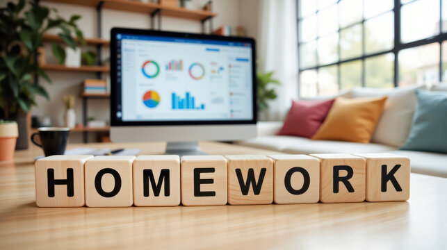 Homework planning and student productivity strategy for remote learning, academic time management with parent support and independent study routine for stronger education outcomes at home