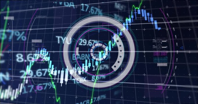 Animation of scope scanning over scope scanning