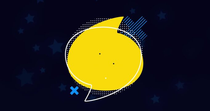 Animation of globe and network of connections on white background