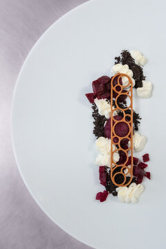 Dessert &agrave; l'assiette