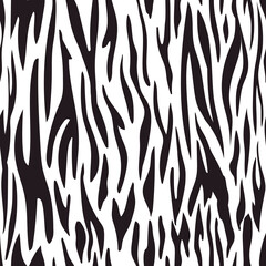 Seamless animal print pattern illustrating wild nature texture © Frogella.stock