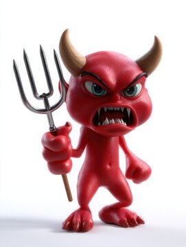 Devil Pitch Fork Images – Browse 12,658 Stock Photos, Vectors, and 