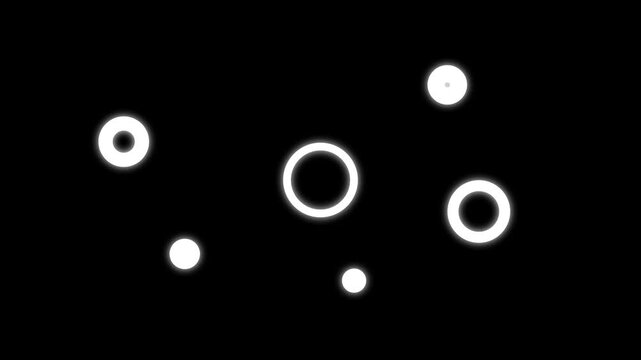 glowing line blast, ellipse ring explosion, Glowing circle burst animation, pop up motion graphics effect, modern premium design, energy burst, puff of smoke, smooth loop, 4k black background video