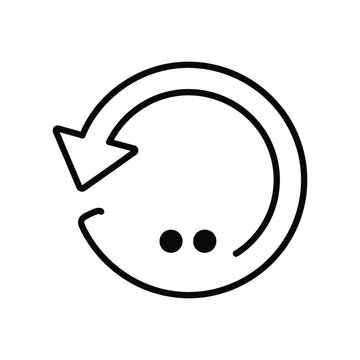 Arrow Loop Cycle Reload Icon Commercial