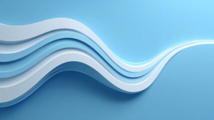 Fototapeta premium Modern Banner Design With Clean Lines and Strong Space for Text Suitable for Advertising or Promotional Materials