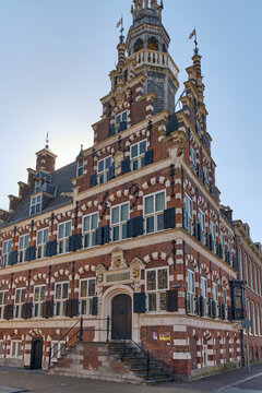 Cultural Heritage In Borger Netherlands Historic Architecture And Landmark Preservation Showcasing The Town Hall'S Unique Design And Significance In Dutch History