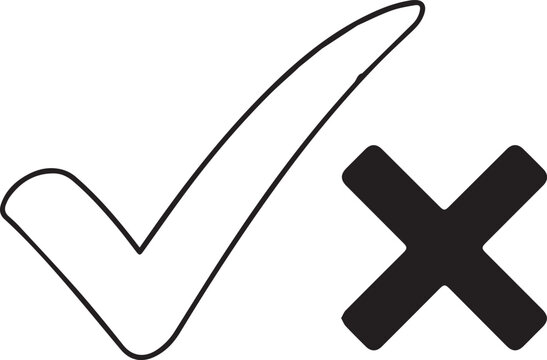 Checkmark and Cross Symbols
