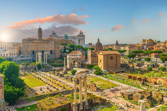 Roman Forum in Rome, Italy