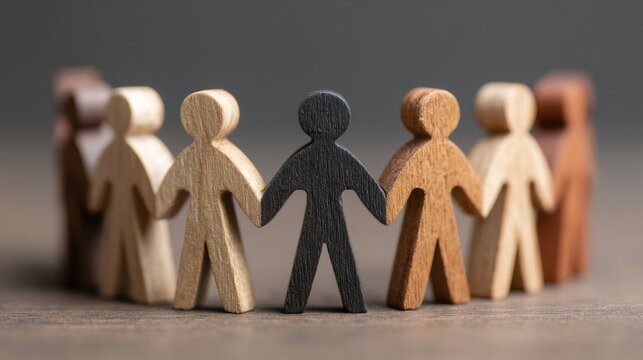Diverse Group of Ordinary Individuals United in a Class Action Lawsuit Supported by a Single Attorney in a Neutral Environment