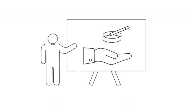 Presentation on Skincare - A Visual Guide to Cream Application.