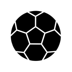 Fototapeta premium Soccer Ball Silhouette