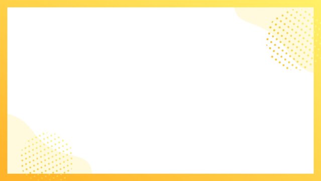 Simple and cute business frame background with geometric patterns and gradients.
