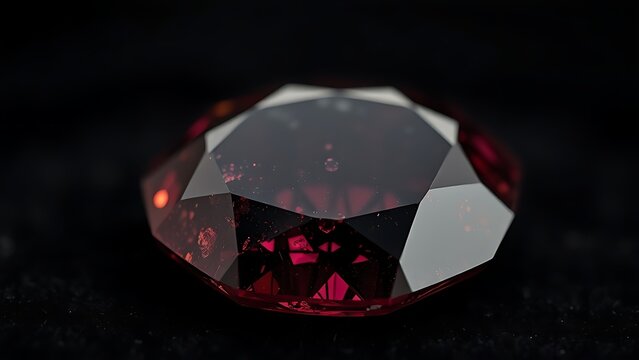 adamantine. Polished sphalerite gemstone facet with deep hues and brilliant luster. STEM education sheets, lab safety posters, designed for biotech research communications.