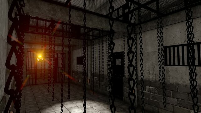 Prison inmates were arrested and imprisoned for violating discipline and laws(3D software Lumion makes non-AI)
