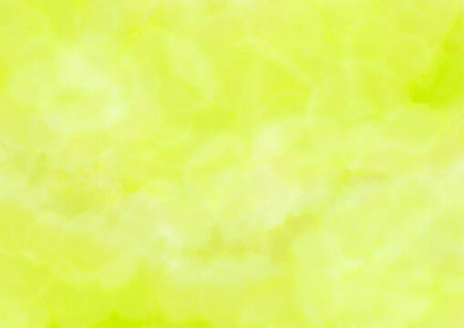 Soft yellow green watercolor background, light abstract texture