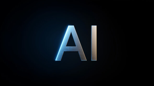 AI logo, Artificial Intelligence Technology, Futuristic Innovation, Digital Transformation Technology, Futuristic Artificial Intelligence Concept, AI Neural Network System