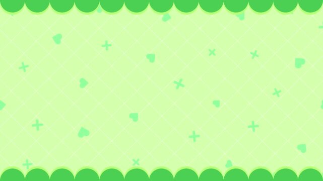 Cute lace and pastel-colored girly background frame