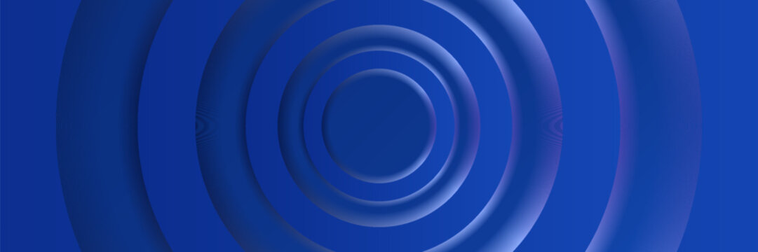 Abstract blue background with shiny light blue shadow element decoration, suit for presentation design, web banner, social media cover and more. modern, poster