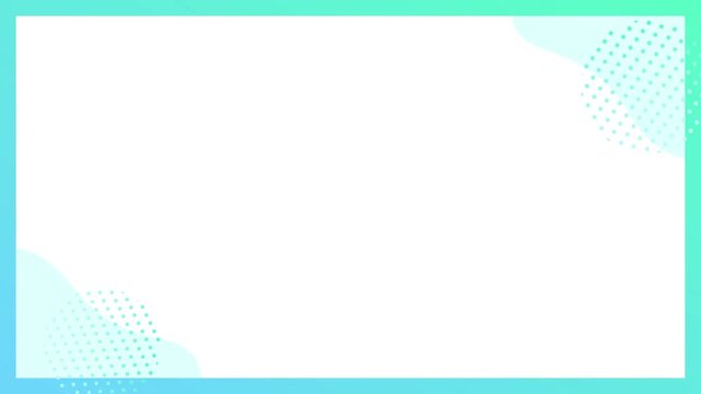 Simple and cute business frame background with geometric patterns and gradients.