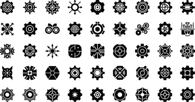 Collection of unique mandala designs and patterns