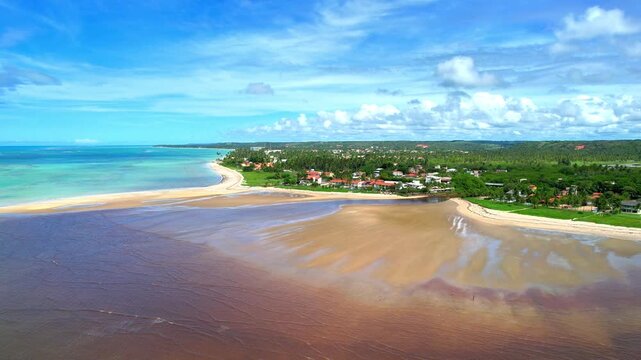 Divisa do estado de Pernambuco com Alagoas com Maragogi e S&atilde;o Jose da Coroa Grande 