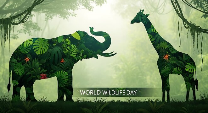 World Wildlife Day illustration