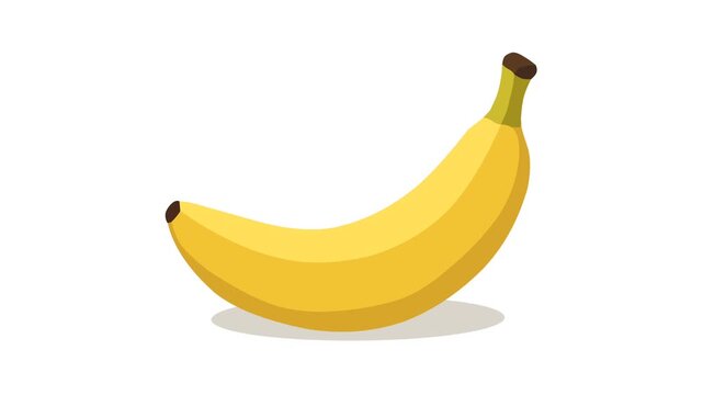Minimal Banana Rotation Animation