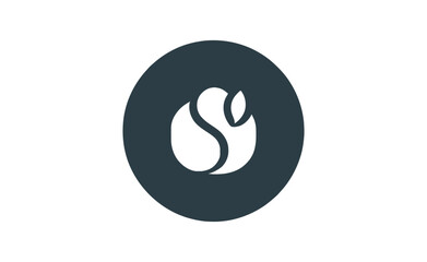Obraz premium Abstract swirl logo icon