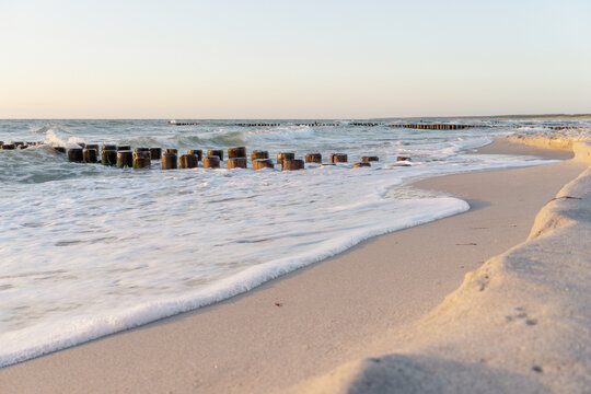 Abends am Ostseestrand
