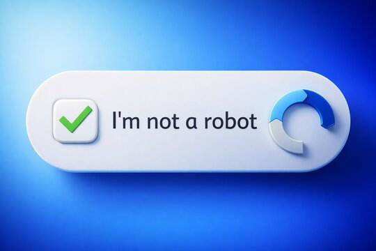Affirming humanity with a virtual not-a-robot verification button
