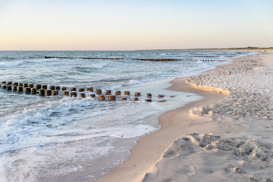 Abends am Ostseestrand