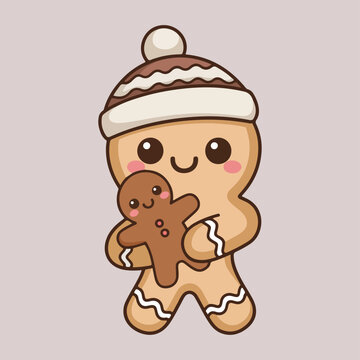 Cute Kawaii Christmas Animals, Fantasy & Spooky Characters Vector Bundle