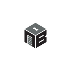 Box, Storage and Letter B logo or icon design © VectoreKing