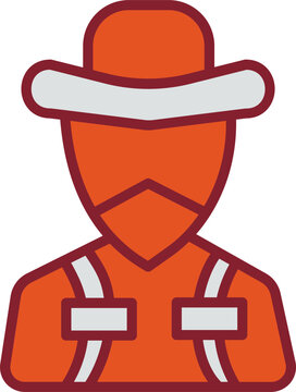 Bandit Vector Icon
