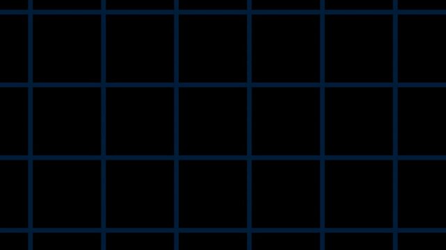 Dynamic 4K Abstract Grid Background with Interconnecting Blue Lines - Futuristic Technology Data Network Concept for Virtual Interfaces and Digital Innovation, suitable for high-resolution displays